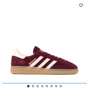 Adidas Spezial Maroon and Cream Sneakers